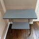 Side table - TV stand - vintage 70s - checkered