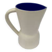 Pichet blanc bleu Saint-Clément