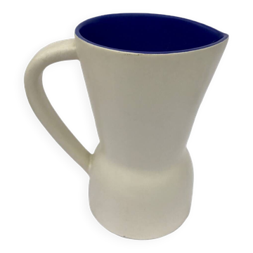 Saint-Clément blue white pitcher
