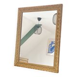 Vintage golden mirror