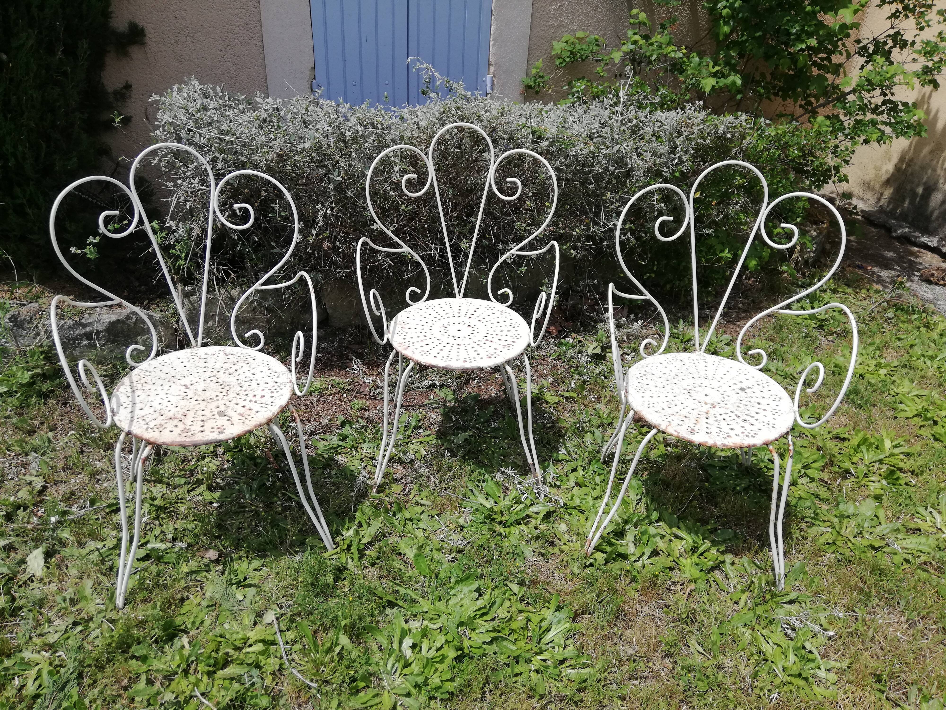 Chaises de jardin