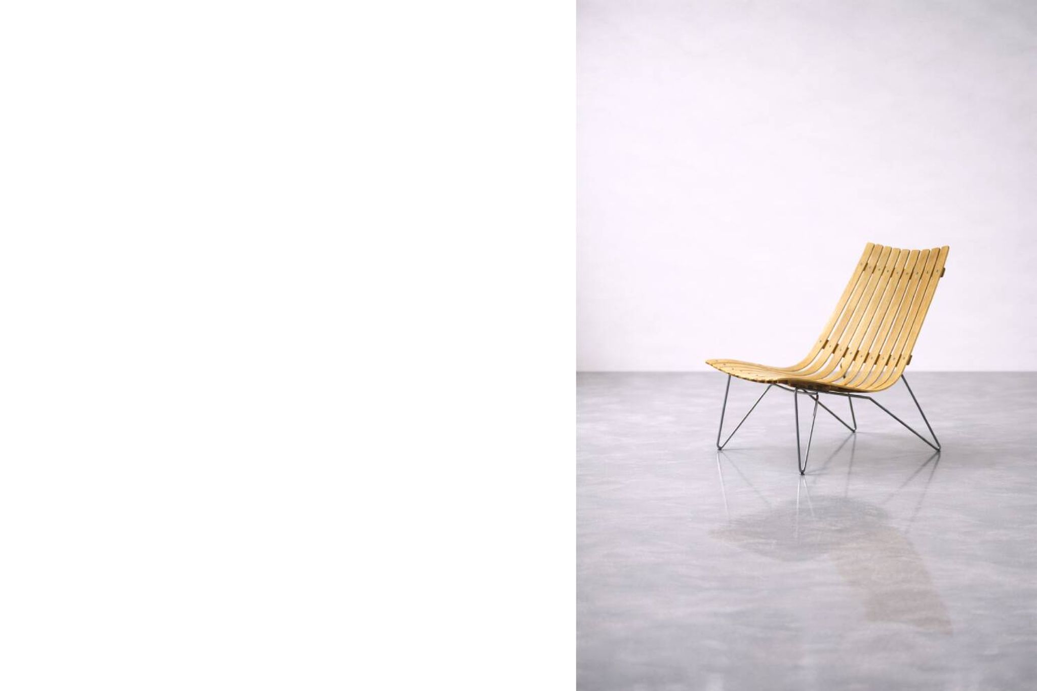Pair of Scandinavian Scandia Easy Chairs by Hans Brattrud for Fjordfiesta
