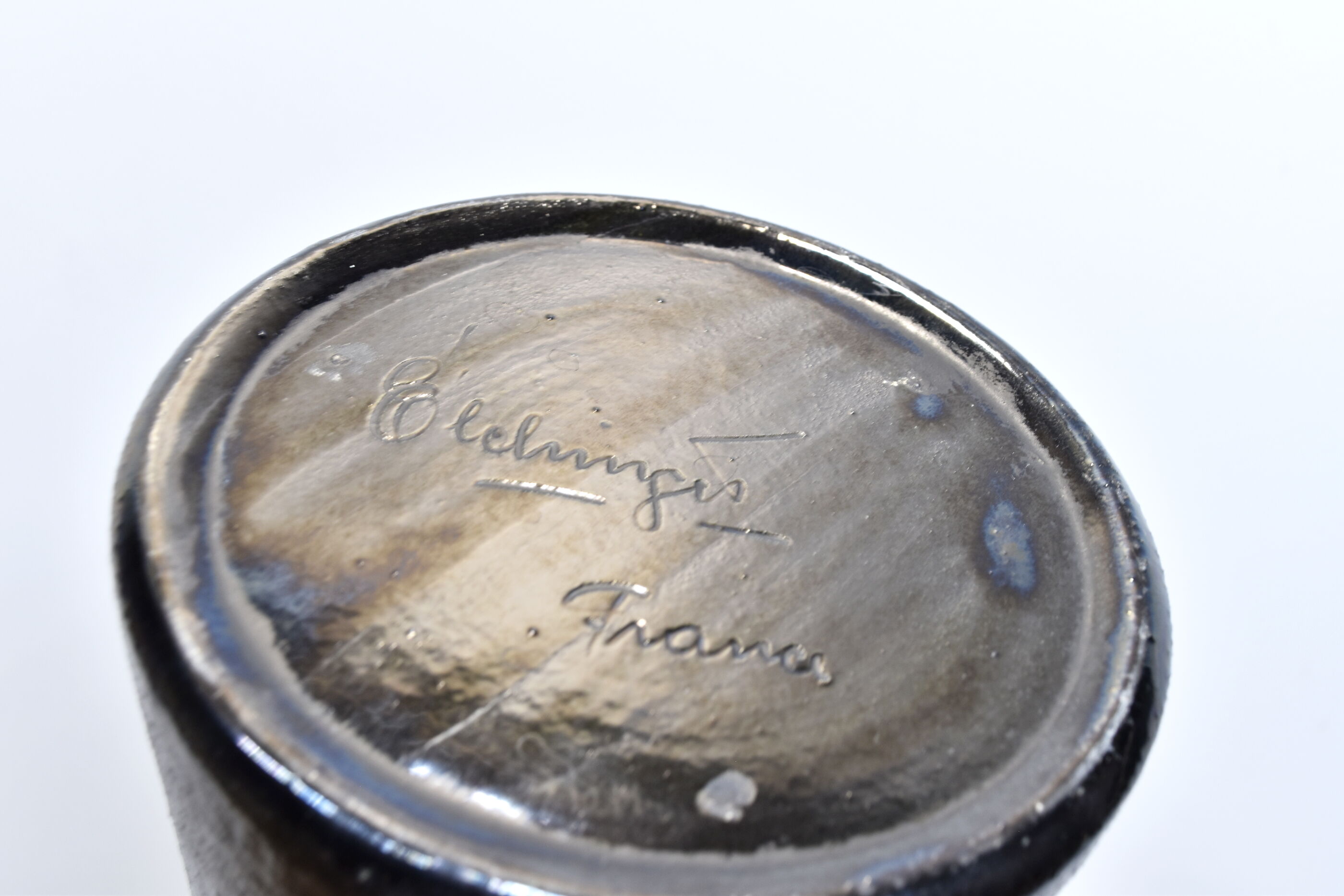 Vintage ceramic elchinger vase