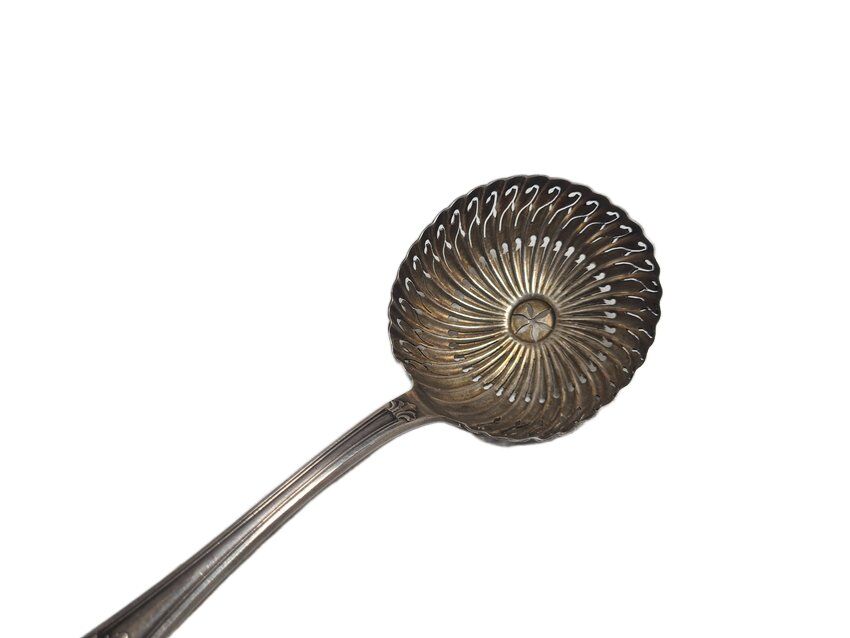 Biedermeier marinated tomato spoon, France, 1900s