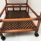 Desserte en rotin bambou cannage vintage
