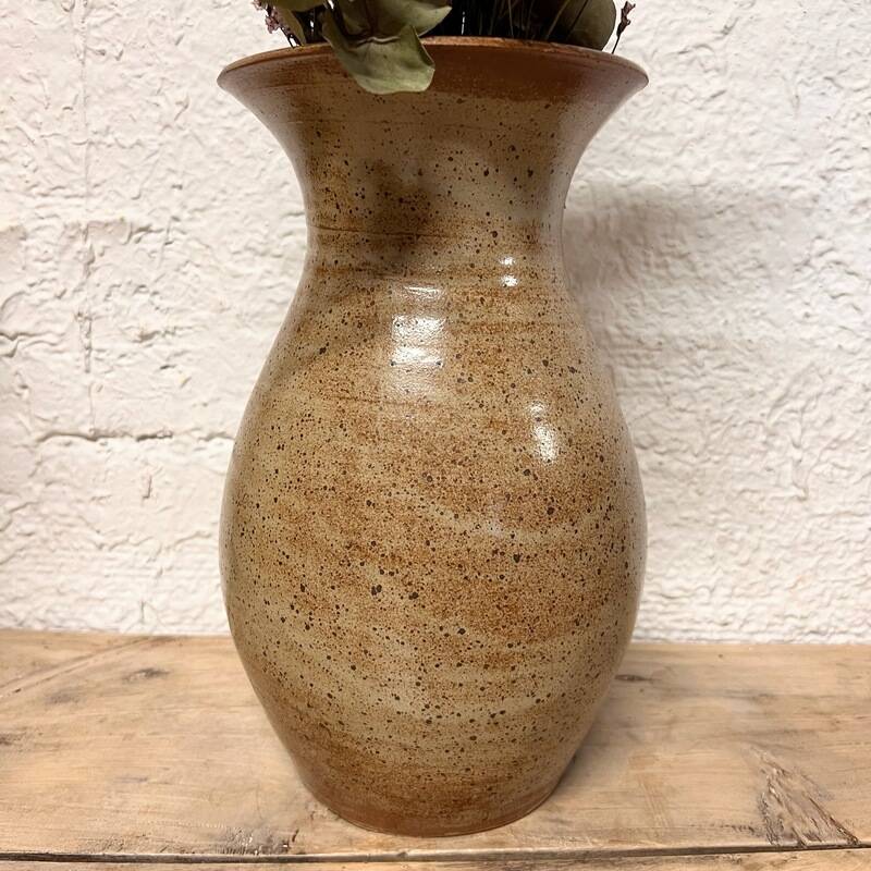 Large stoneware vase