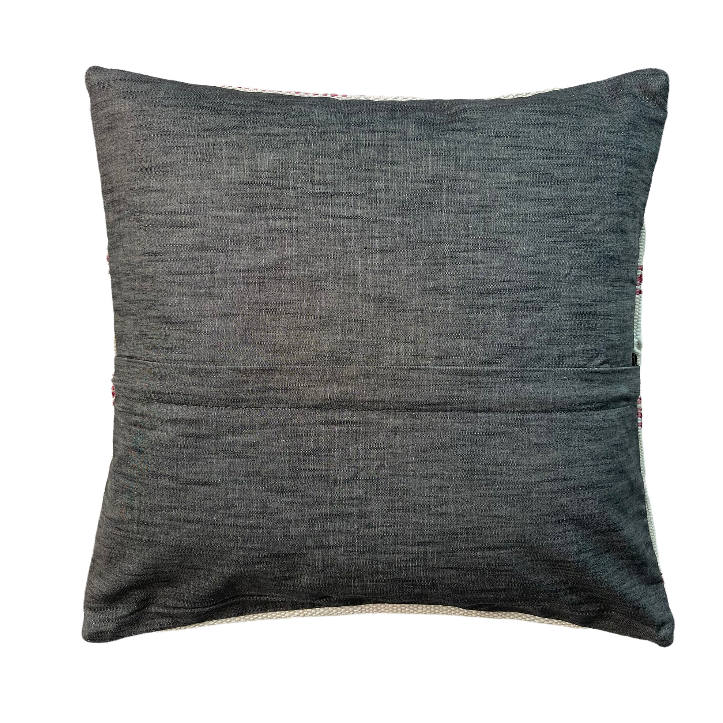 Vintage turkish kilim cushion cover, 40 x 40 cm