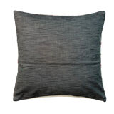 Vintage turkish kilim cushion cover, 40 x 40 cm