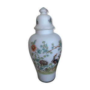 Lampe en opaline vintage
