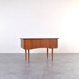 Mid-Century Danish Teak Desk, 1960s.