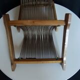 Vintage beech vinyl holders 1950/60