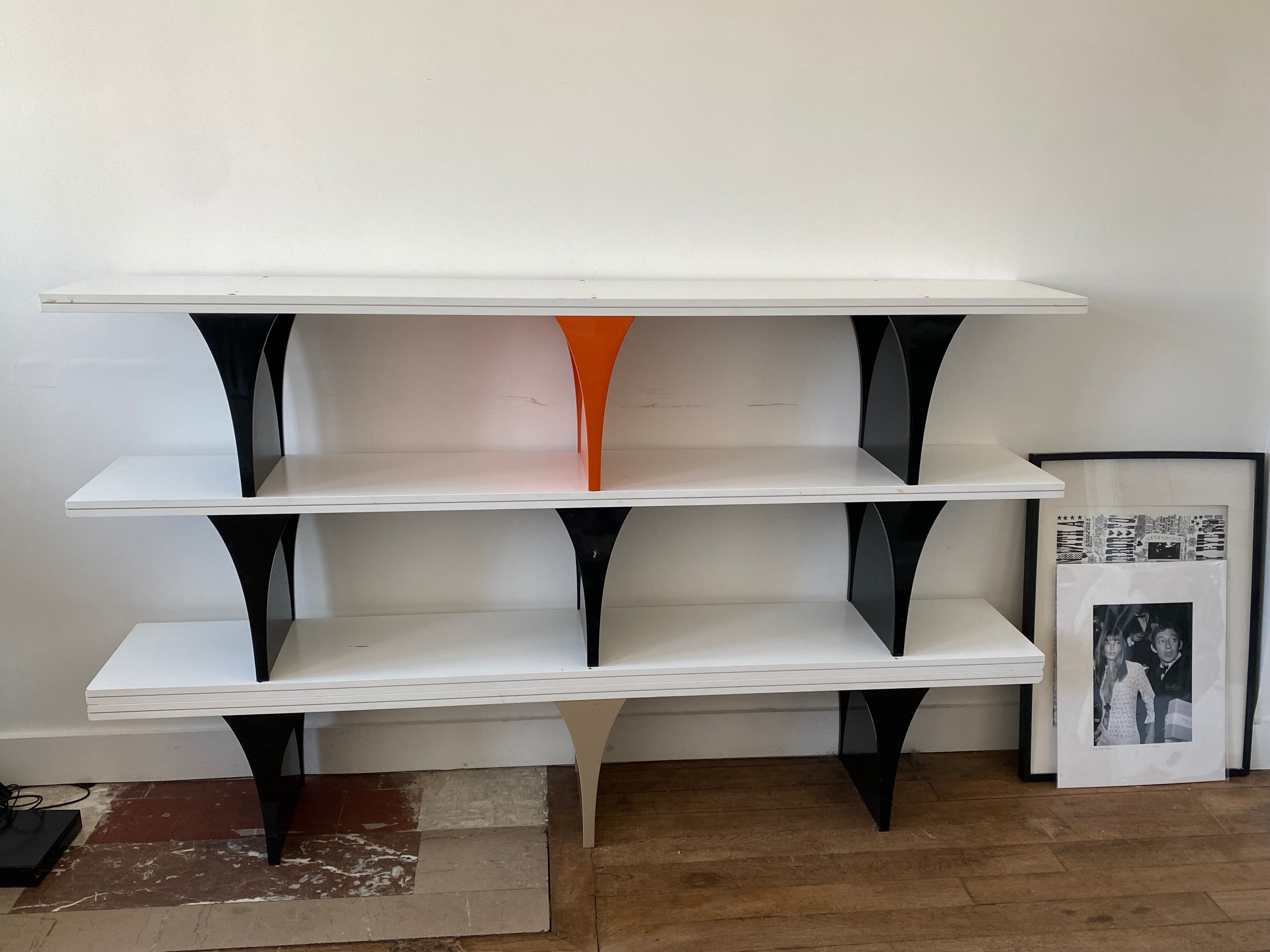 Wood/Vinyl Design Shelf