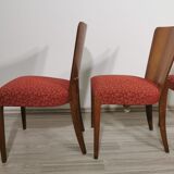 4 art deco dining chairs by Jindrich Halabala