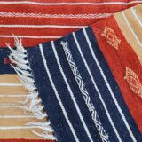 Multicolored Berber kilim carpets