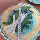 Old asparagus bubble plate