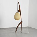 Lampadaire "Mante religieuse", Rispal France vers 1950