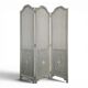 Louis XVI style caned screen with a re-champis finish.