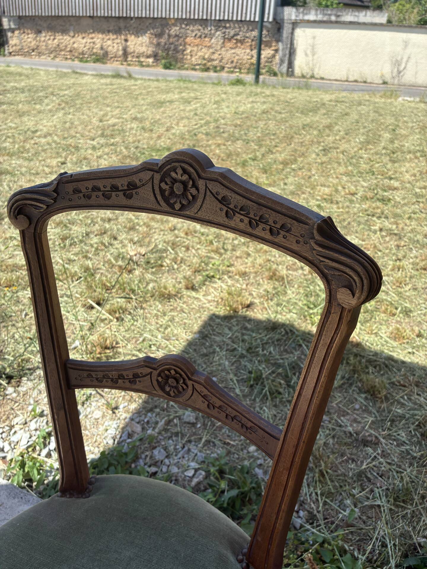 Pair of Louis XV style chairs