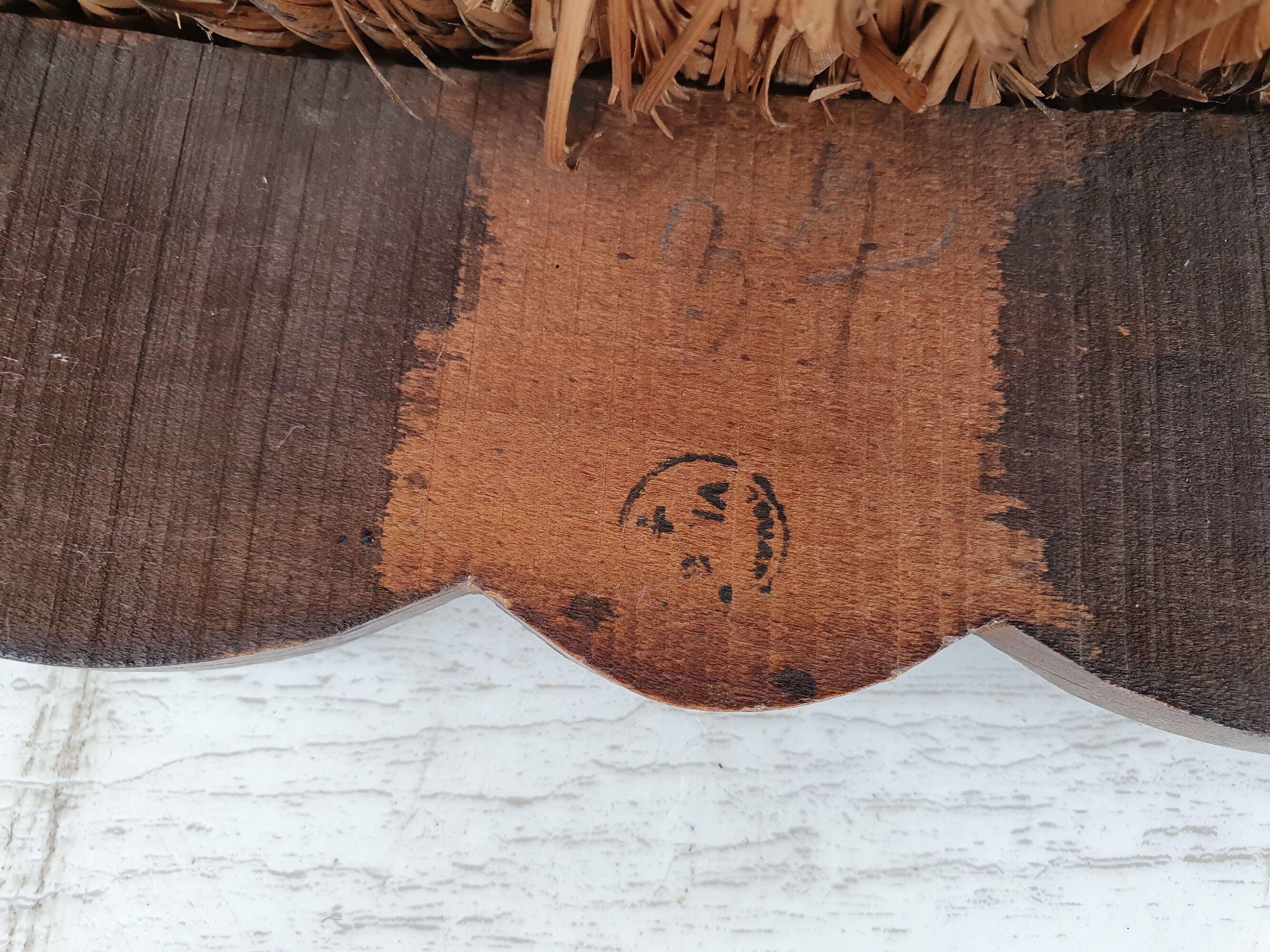 6 pcs, Original Danish country style chairs, 50s