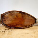 Vintage wood fish tray