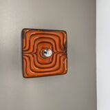 Cubic psychedelic pop art fat lava wall light by pan ceramics, germany, 1970