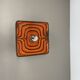 Cubic psychedelic pop art fat lava wall light by pan ceramics, germany, 1970