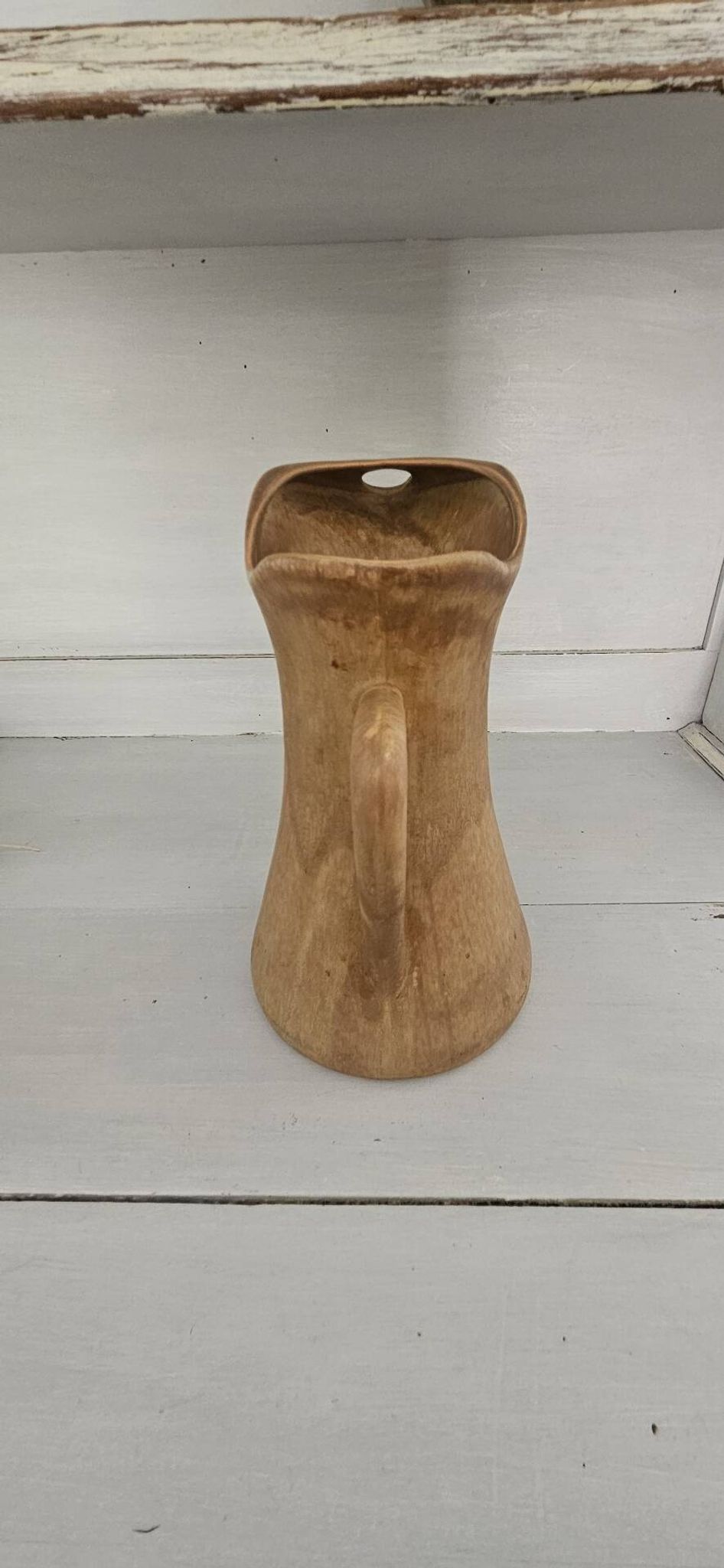 Vintage handmade stoneware jug