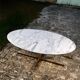 Super Malta marble and brass dining table, Roche Bobois, 1980s