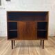 Vintage Scandinavian rosewood sideboard bookcase by Horsens Møbelfabrik, 60s