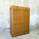 Double curtain wood binder