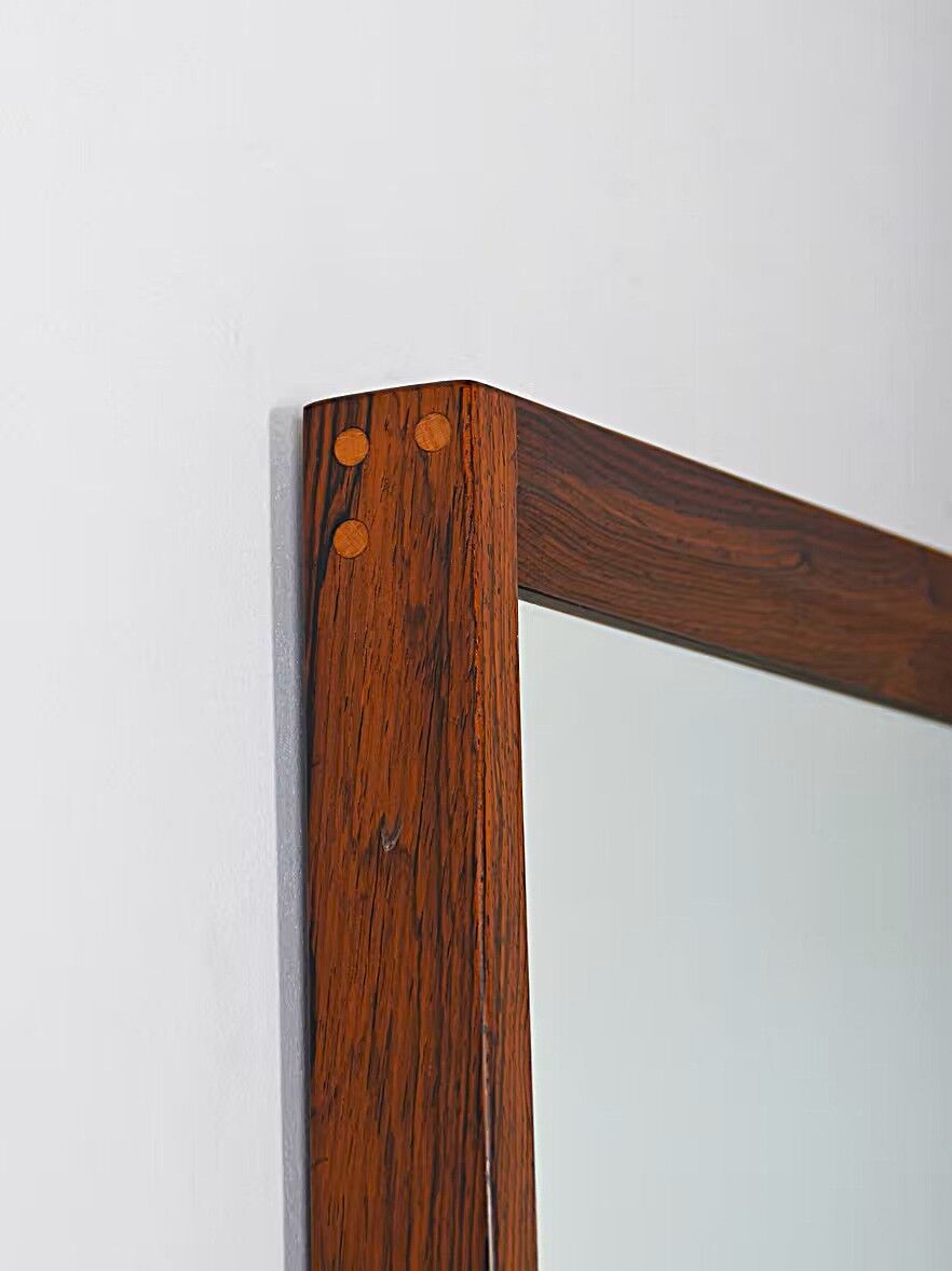 Rosewood mirror model 145 by Kai Kristiansen