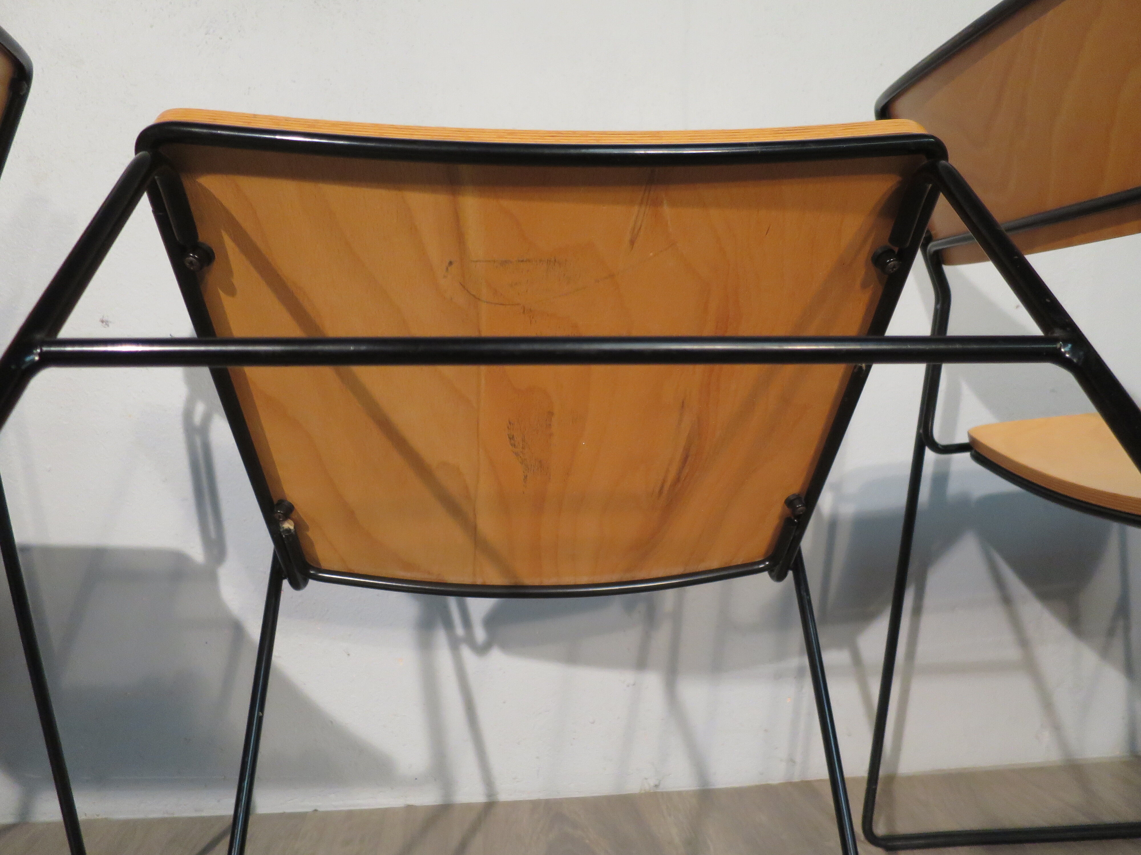 Set of 4 vintage "sultana" chairs