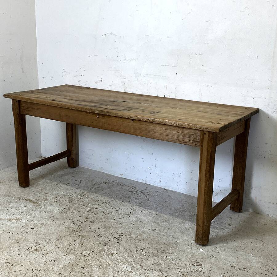 Solid fir farmhouse table
