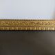 Old gilded wooden frame