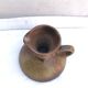 Former pitcher wine oil Jc Lafon brown sandstones - vintage label