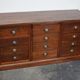 Dutch oak apothecary cabinet, 1930s