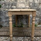 Raw wood farm table 1920