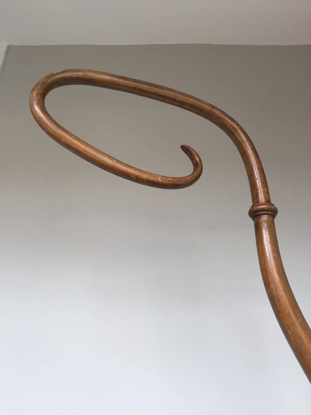 Vintage bentwood baby crib