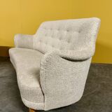 Swedish mid-century Samsas sofa by Carl Malmsten 1960s