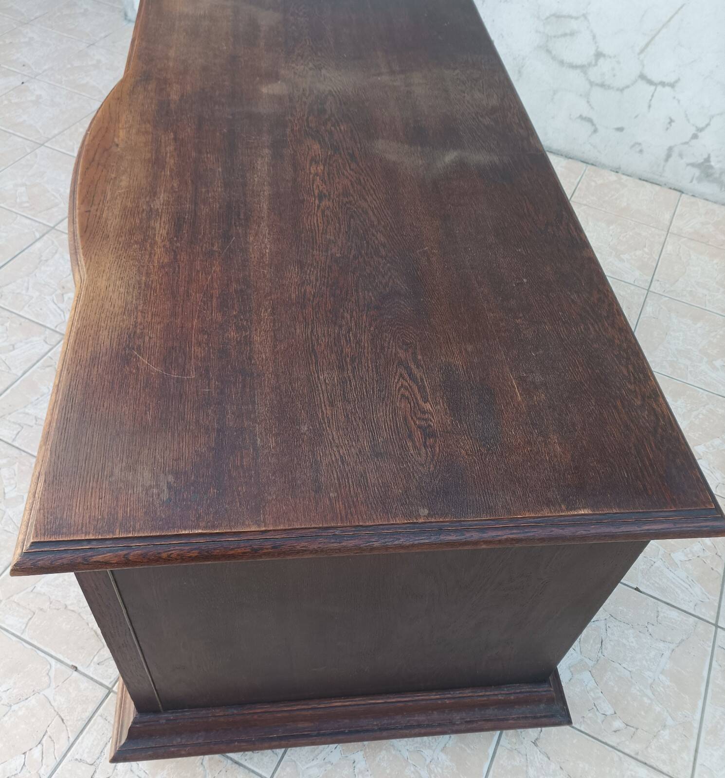 Art Deco oak desk