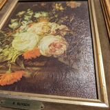 Painting of flowers by R. Ruysch