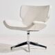 Italian leather armchair by Tonon