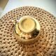 Cup and saucer in brass Saint Médard (18th century)