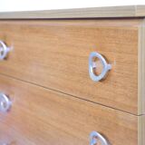 Teak vintage sideboard chest of drawers mid-century cabinet 60s