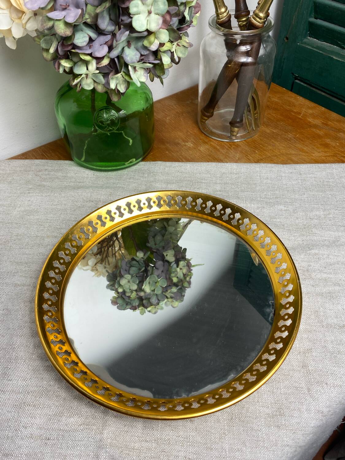 60s mirror tray, Durinox