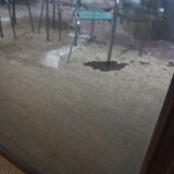 Large mahogany mirror 110x182cm