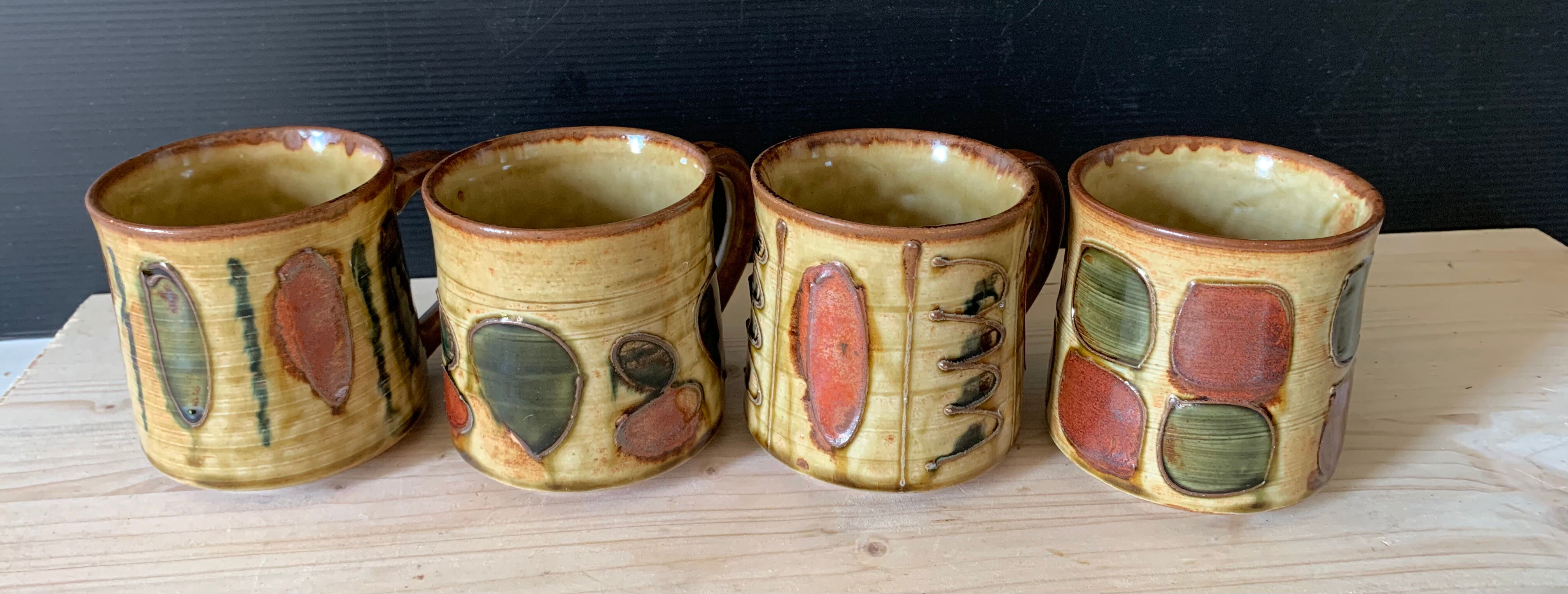 Vintage ceramic mugs