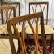 Set of 6 teak chairs from the English brand G-Plan from the 1970s.