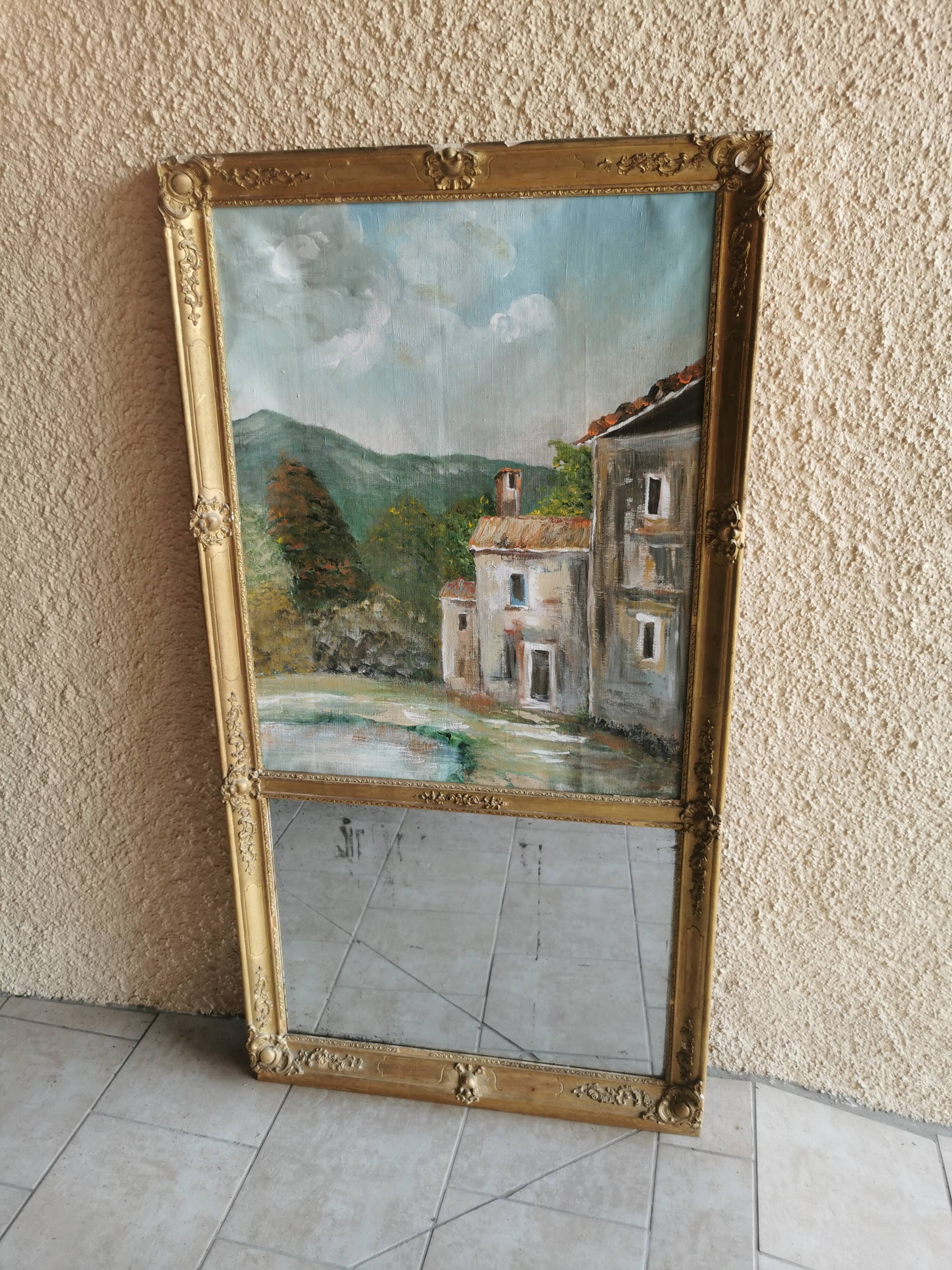 Louis xv style trumeau