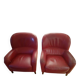 Roche Bobois Club Chairs Full Grain Leather